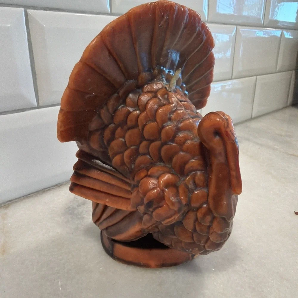 Vintage 1960's Gurley Thanksgiving Tom Turkey 6.5